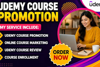 do organic udemy course promotion, udemy online course marketing course review