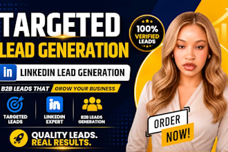 do targeted lead generation, linkedin lead generation, b2b leads