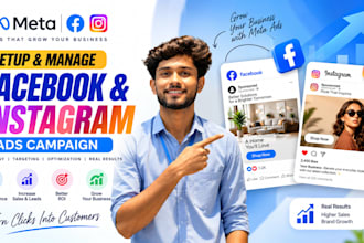 run professional meta ads for facebook and instagram for your buisness