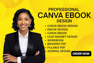 do canva ebook lead magnet workbook branded PDF professional ebook designjournal