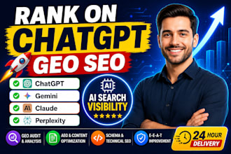 rank your website on chatgpt, gemini, claude and ai search with GEO SEO