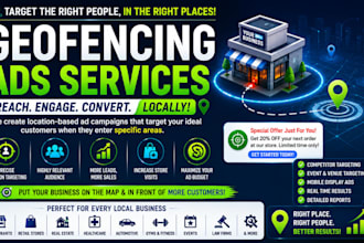 create and manage high converting geofencing ads