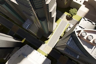 build an open world large scale city map for your roblox game