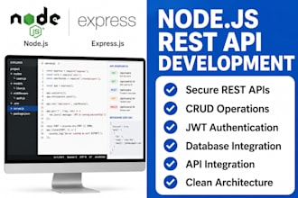 build secure rest API with node js express