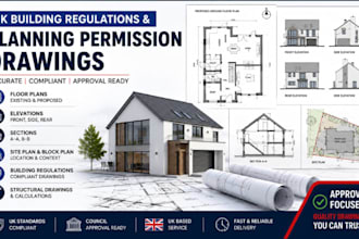 uk building regulations drawings  planning permission services