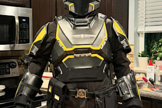 cosplay armor helmet prpos