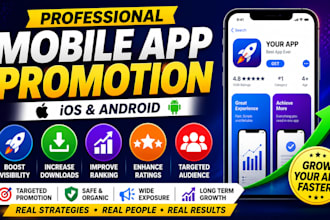 qa testing, ios review, 500 app rating review, mobile app promotion, app testing