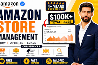 be your amazon virtual assistant for complete store management