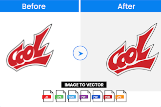 vector tracing, convert logo to vector, vectorize image