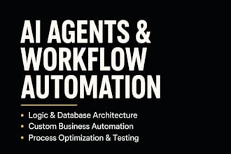 build custom ai agents and business automation workflows
