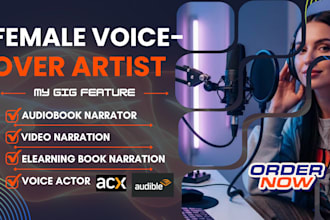 be your british female voice over for elearning, video, and audiobook narration
