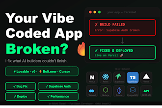 review and improve your nextjs and supabase web application