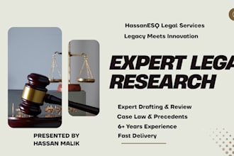 do legal research,case analysis, and memo writing