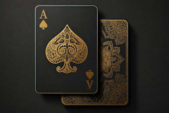 design custom tarot cards oracle cards and card game deck