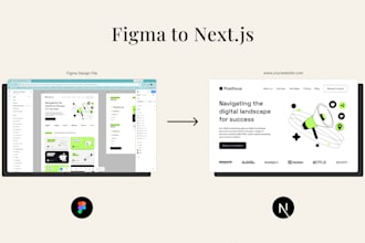 convert figma designs into nextjs websites