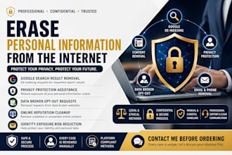 remove personal information,image from internet erase your digital footprint