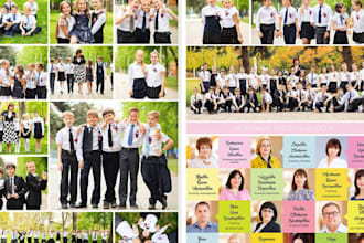 design school yearbook memory book graduation book tribute album photobook