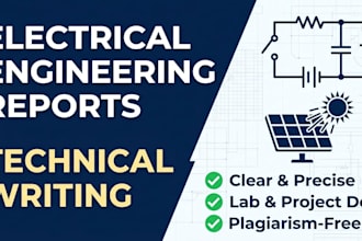 electrical engineering technical writing and lab manuals