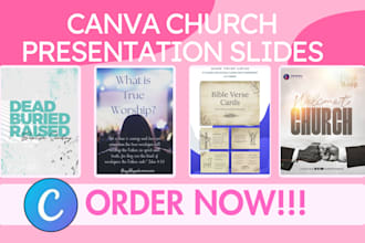 design sermon worship bible verse hymns welcome canva church presentation slides