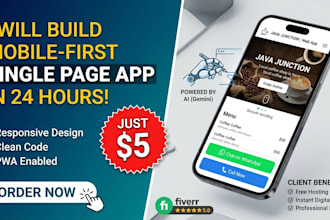 create a business showcase website for you