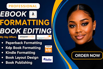 do book layout design, manuscript editing, book typesetting, paperback design