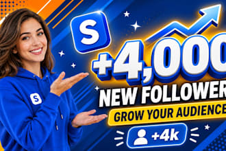 add real and active facebook 4,000 followers fast