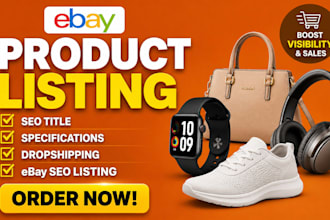 do ebay listing ebay product upload ebay SEO listing ebay product listing