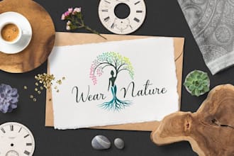 create a tree logo