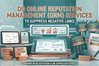 do online reputation management ORM services to suppress negative links