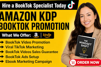 do booktok ads ebook marketing, booktok promotion for author sales viral booktok
