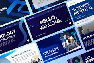 do business powerpoint presentation design canva proposal pitch deck redesign
