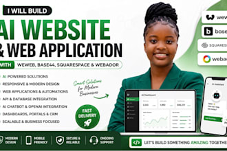 build ai web application website with flutterflow weweb base44 weweb airtable
