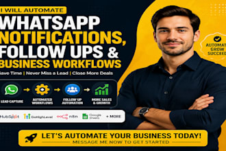 automate whatsapp lead capture and follow ups for real estate agents