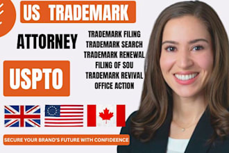 be your US trademark attorney registration, and patent filling