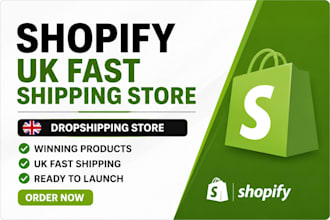 uk shopify dropshipping fast shipping shopify winning products autods setup