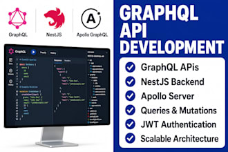 develop graphql API with nestjs apollo