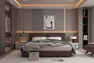 create a cozy and relaxing 3d bedroom interior design