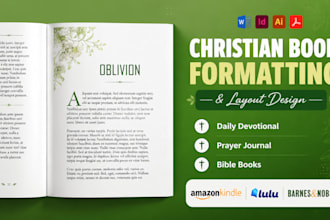 professionally format christian books, devotional and ebook for KDP