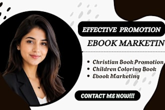 do effective christain book promotion children coloring book ebook marketing