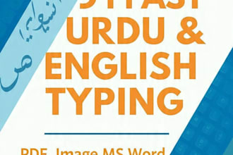 accurate urdu english typing and pdf to word conversion