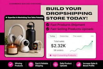 build shopify store via importify dropified zendrop dsers cj dropshipping store
