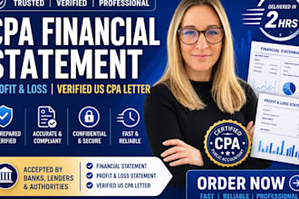 cpa net worth verification letter financial statement profit and loss mortgage