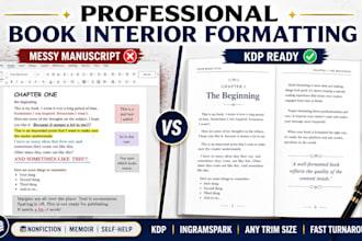 format nonfiction book interior for KDP