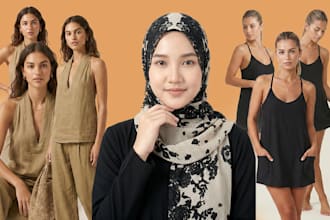 do fashion apparel or outfit ai photography with realistic ai models or persons