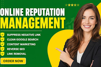 do positive online reputation management, ORM services for local businesses