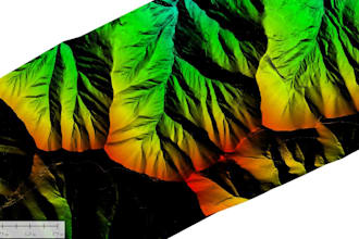 process lidar point cloud data into dtm, dsm, dem, and contour lines