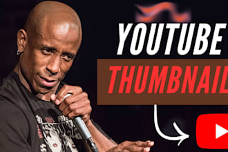 design professional youtube thumbnails