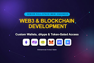 build non custodial crypto wallets and web3 dapps