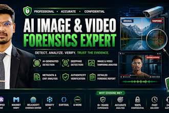 detect ai generated, edited, manipulated, and tampered images and videos