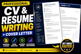 professionally edit your resume and cover letter